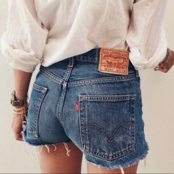 Levi's Pants - Levi cutoff shorts